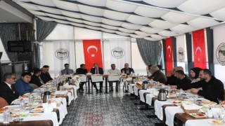 Vali Ziya Polat, basınla bir araya geldi