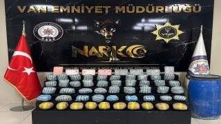 Vanda 36 kilo uyuşturucu ele geçirildi