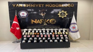 Vanda 55 kilo uyuşturucu ele geçirildi