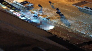 Vanda polisten kaçan düzensiz göçmenler 4. kattan atladı: 1 ölü, 1 yaralı