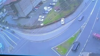 Vurulduktan sonra hastaneye giderken kaza yapmıştı: O anlar kamerada