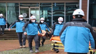 Yangın tahliye tatbikatı gerçekleştirildi