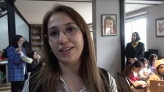 Yazar Nur Dombaycı Tavşanlıda çocuklarla buluştu