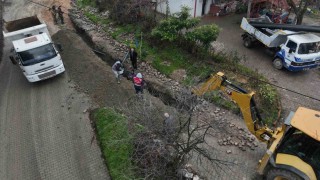 Yeni altyapı çalışmalarıyla 40 yıllık sorun çözüldü