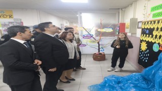 Yenipazar Kaymakamı Karataş öğrencilerle bir araya geldi