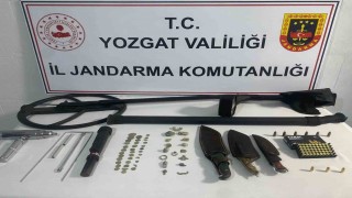 Yerköyde define ararken yakalandılar