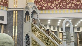 Yozgatta kandil programındaki çocuklar, cemaati gülümsetti