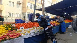 Zabıta Müdürlüğü pazar denetimlere devam ediyor