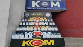 383 litre sahte içki ele geçirildi
