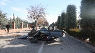 50 günde 5 trafik cezası yiyen sürücünün kullandığı Tofaş takla attı: 2 yaralı