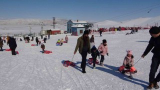 Abalı Kayak Merkezine yoğun ilgi