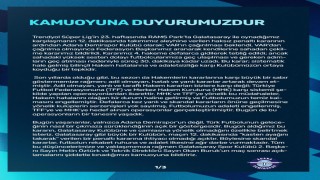 Adana Demirspor: 4. hakeme kararımızı defalarca bildirdik