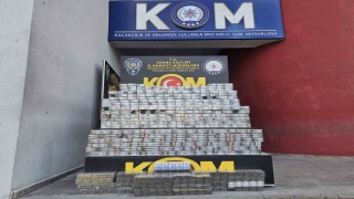 Adanada 9 bin paket kaçak sigara ele geçirildi