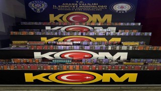 Adanada bin paket kaçak elektronik sigara kiti ele geçirildi