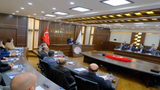 Ağrıda İl Hayvan Koruma Kurulu toplandı