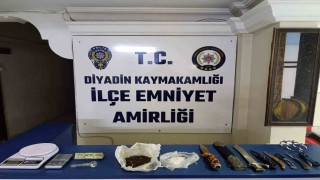 Ağrıda uyuşturucu operasyonunda 1 kişi tutuklandı