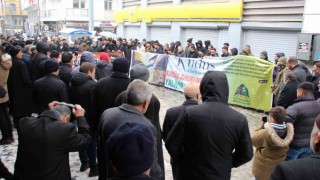 Ağrılılardan İsrail ve ABD’ye Tepki: Gazze Filistin’indir