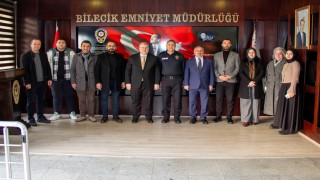 AK Parti heyetinden emniyet müdürlüğüne ziyaret