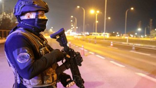 Aksaray polisinden eksi 12 derecede denetim