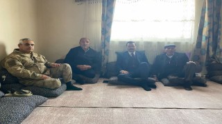 Akyaka Kaymakamı Demirtaştan Kıbrıs gazisine ziyaret