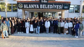 Alanyada gençler çevre atölyesinde buluştu