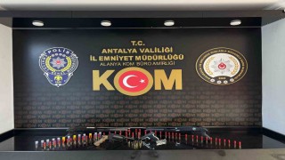 Alanyada suç örgütüne darbe: 8 şüpheli tutuklandı
