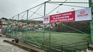 Ali Naci Yavuzun ismi Ulaşlıda futbol sahasına verildi