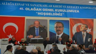 Aliağa Esnaf ve Sanatkarlar Kredi ve Kefalet Kooperatifi birleştirilmiş olağan genel kurul toplantısı yapıldı