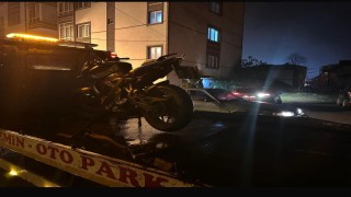 Alkollü ve ehliyetsiz sürücü motosikleti de plakasız kullandı: 71 bin lira ceza kesildi