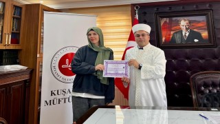 Almanya Vatandaşı Wohlrab Kuşadası’nda Müslüman Oldu