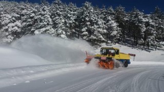 Amasyada 75 köy yolu ulaşıma kapalı