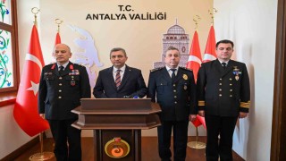 Antalya Valisi Hulusi Şahin: 2025te denetimler yoğunlaşacak