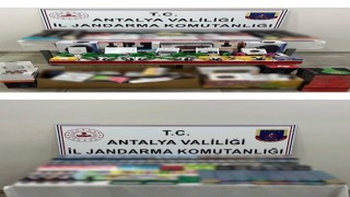 Antalyada jandarmadan kaçak tütün operasyonu