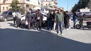 Antalyada motosiklet ile otomobil çarpıştı: 1 ağır yaralı