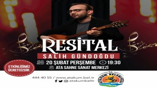 Atakumda bağlama resitali
