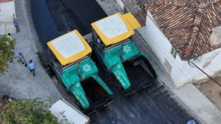Aydın Büyükşehir Belediyesi Efeler Bulvarında sıcak asfalt çalışması gerçekleştirecek