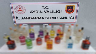 Aydında jandarma ekiplerinden kaçak içki operasyonu