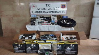 Aydında jandarmadan bandrolsüz sigara baskını