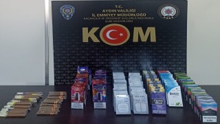 Aydında kaçak sigara operasyonu