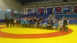 Aydında Yıldız Erkek Grekoromen Güreş il birinciliği müsabakaları sona erdi