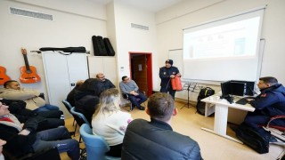 Babaeskide yangın eğitimi ve tatbikatı düzenlendi