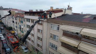 Bacadan çıkan duman panik oluşturdu