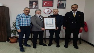 Bakan Danışmanı olan Rektör Yardımcısı İyeme eski mesai arkadaşlarından ‘Hayırlı olsun ziyareti