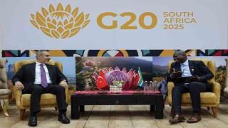 Bakan Fidan, Güney Afrika Cumhuriyeti Uluslararası İlişkiler ve İşbirliği Bakanı Lamola ile görüştü