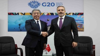 Bakan Fidan, Japon mevkidaşı Iwaya ile görüştü