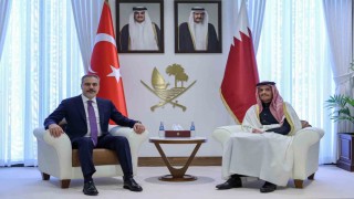 Bakan Fidan, Katar Başbakanı Al-Thani ile görüştü