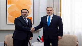 Bakan Fidan, Suriyeli mevkidaşı Şeybani ile görüştü