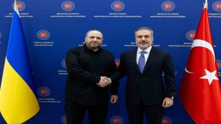 Bakan Fidan, Ukrayna Savunma Bakanı Umerov ile görüştü