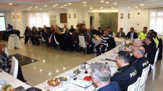 Balıkesir Emniyet Müdürlüğünden muhtarlara Huzur toplantısı