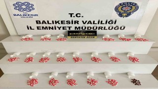 Balıkesirde bin adet sentetik hap yakalandı